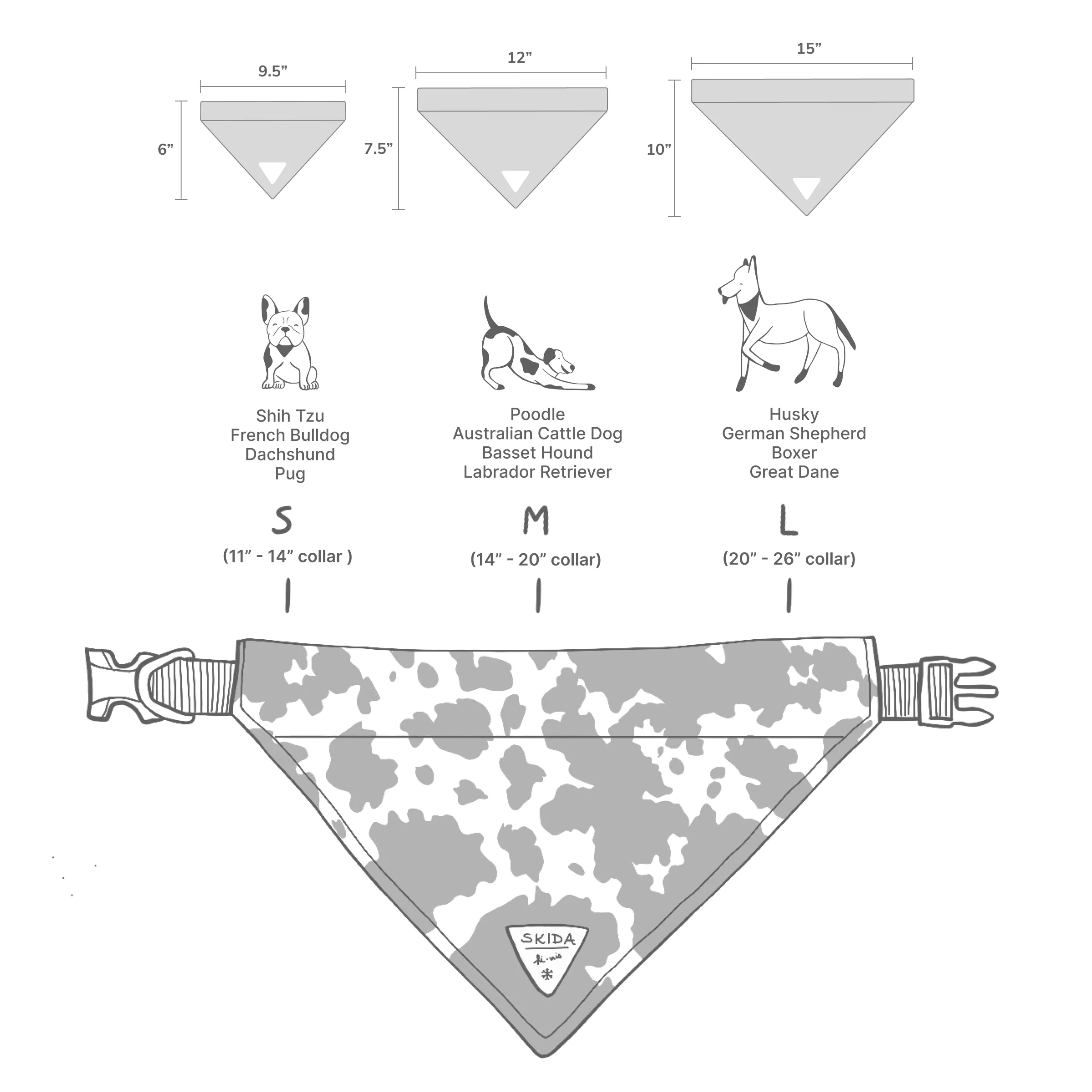 Strawberry Fields | Dog Bandana - Image 5
